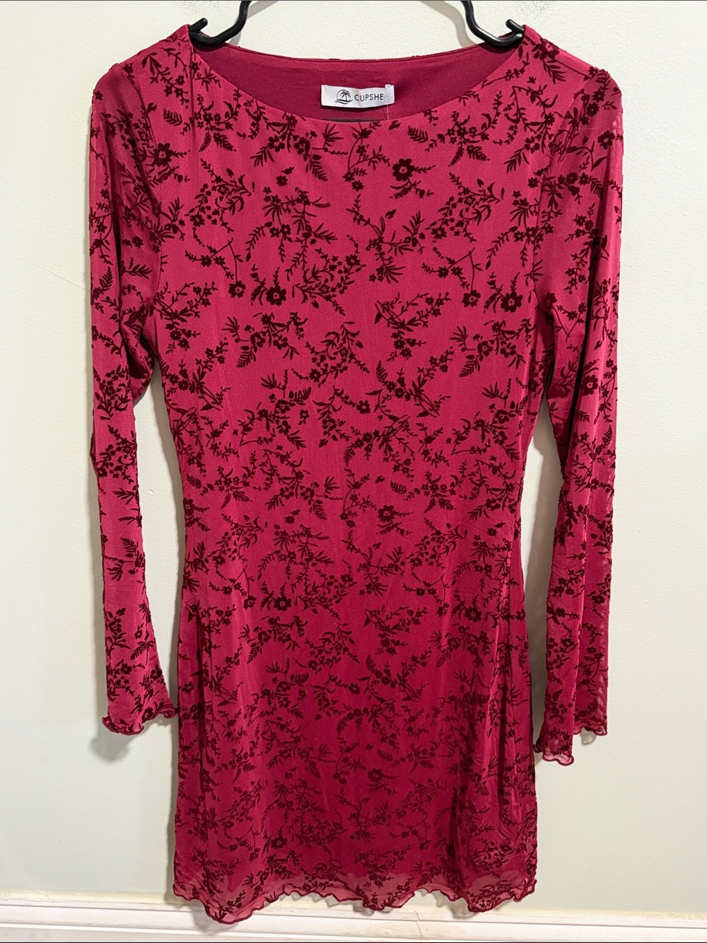 NWT! Cupshe Collab Floral Dress Size Small